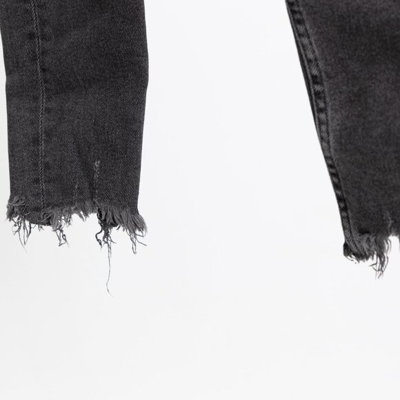 Zara Women's Ripped Black Jeans - Picture 2 of 3